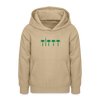 Berlin unter Palmen - Teenager Hoodie - Sand