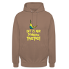 Schnurz Piepe mit Piep - Unisex Hoodie - Mokka
