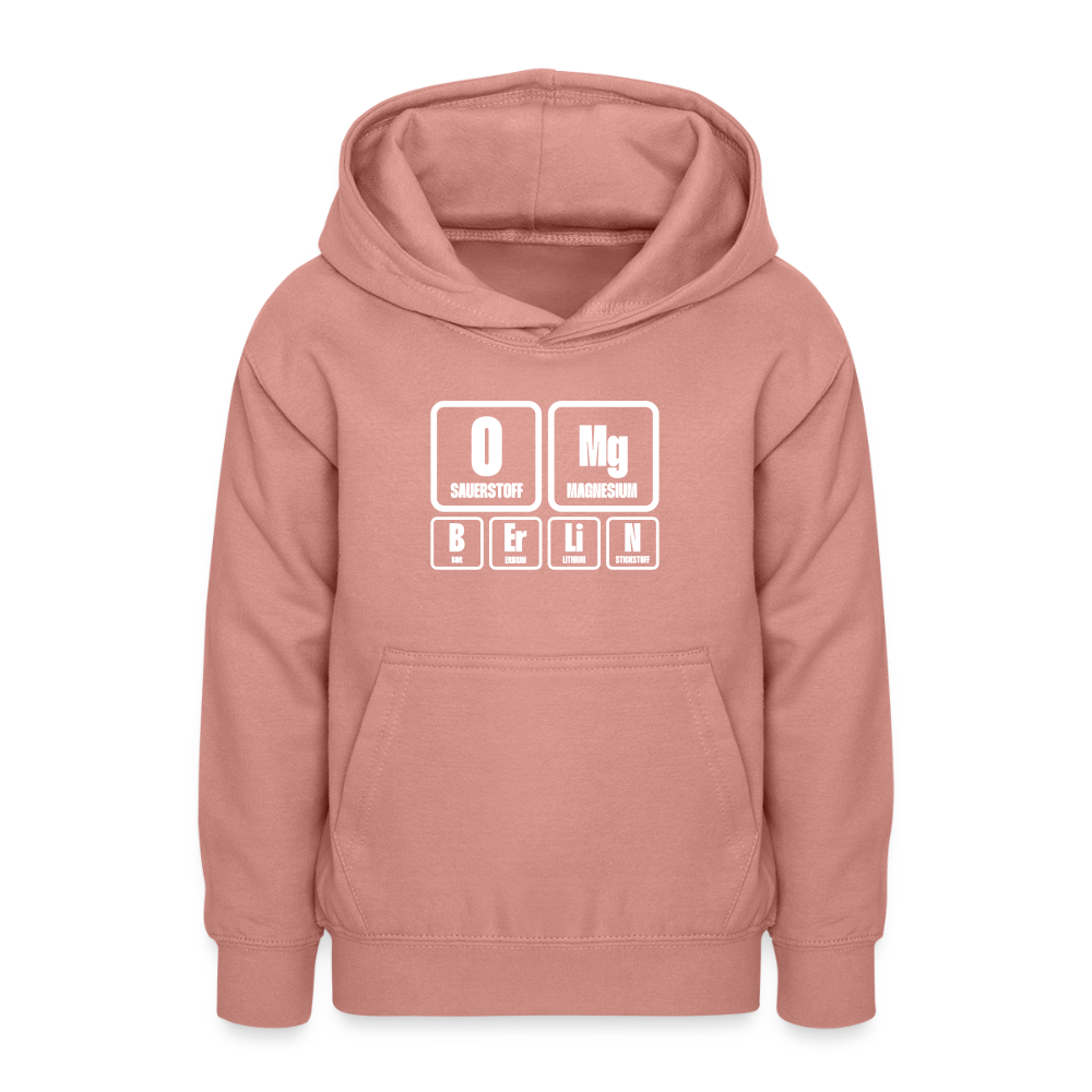 OMG Berlin - Teenager Hoodie - Altrosa