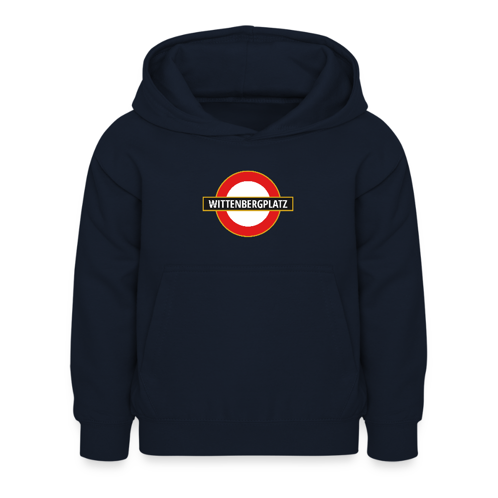 Wittenbergplatz - Kinder Hoodie - Navy