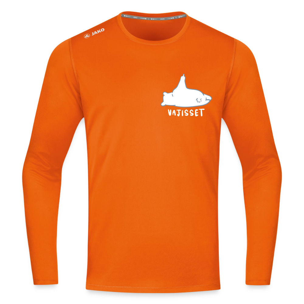 Vajisset - Männer Sport Langamshirt - Neonorange