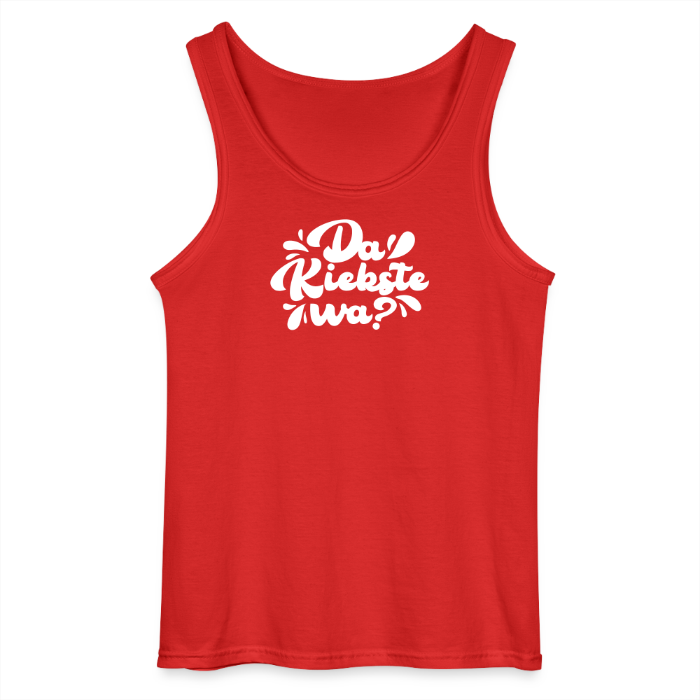 Kiekste - Männer Tank Top - Rot