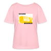 Gesundbrunnen Metro - Relaxed Rundhals Frauen Bio-T-Shirt - Hellrosa