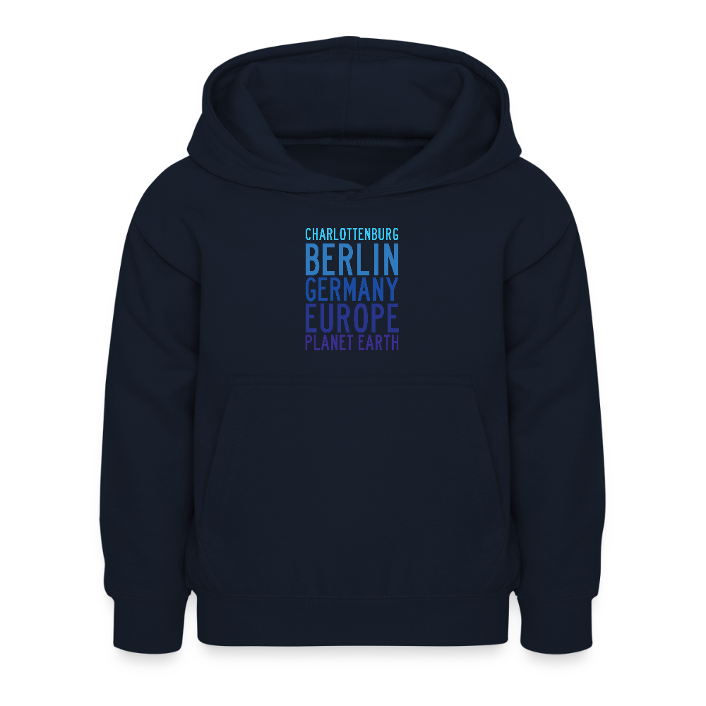 Charlottenburg - Earth - Kinder Hoodie - Navy