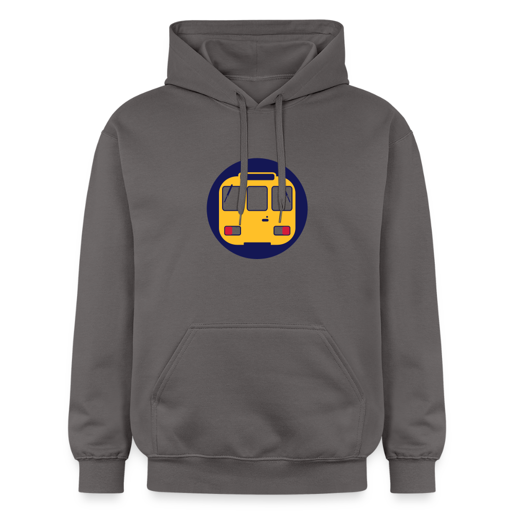 U-Bahntunnel - Hoodie - Dunkelgrau