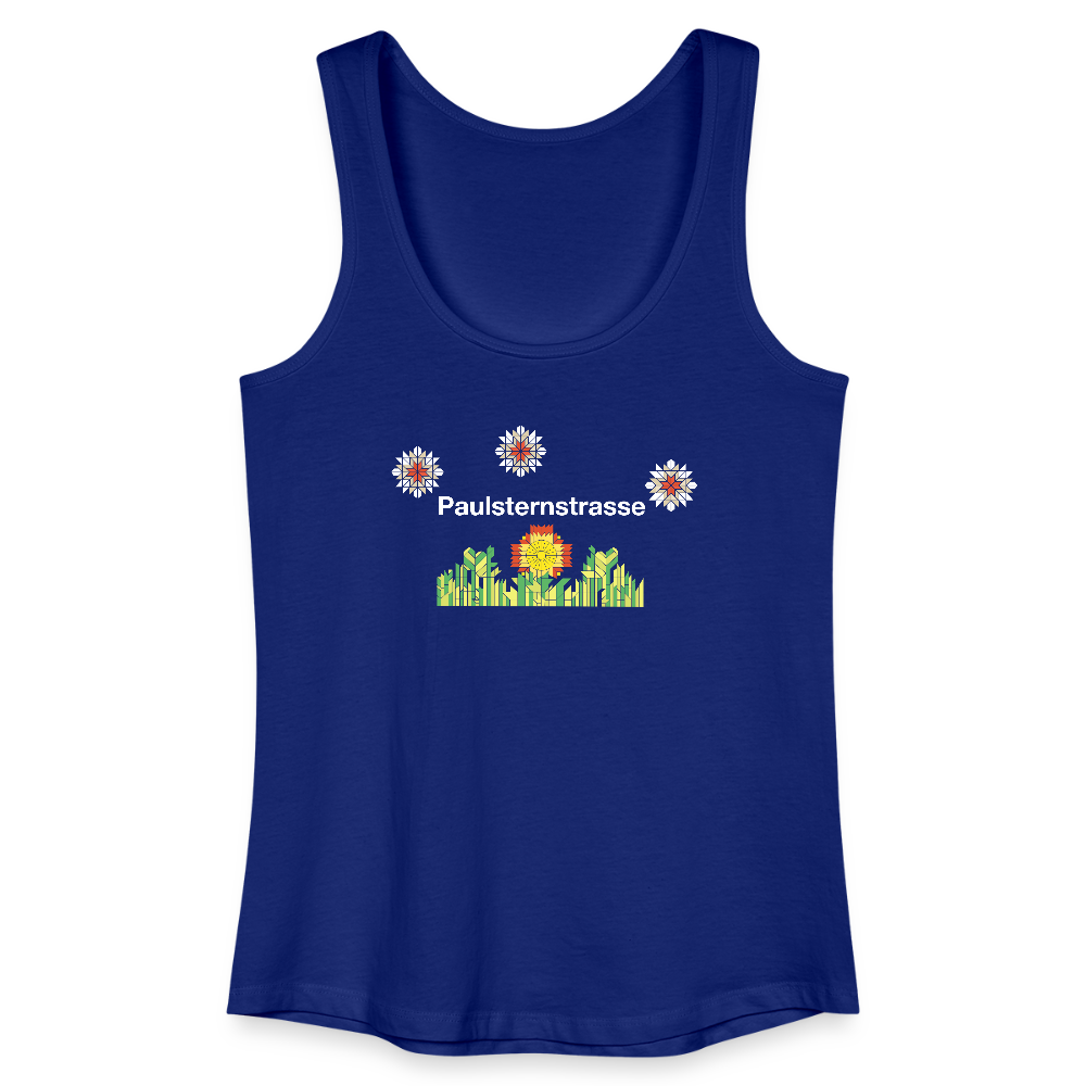 Paulsternstrasse - Frauen Bio Tank Top - Königsblau