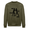 Mo le cule Man - Unisex Bio Sweatshirt - Khaki