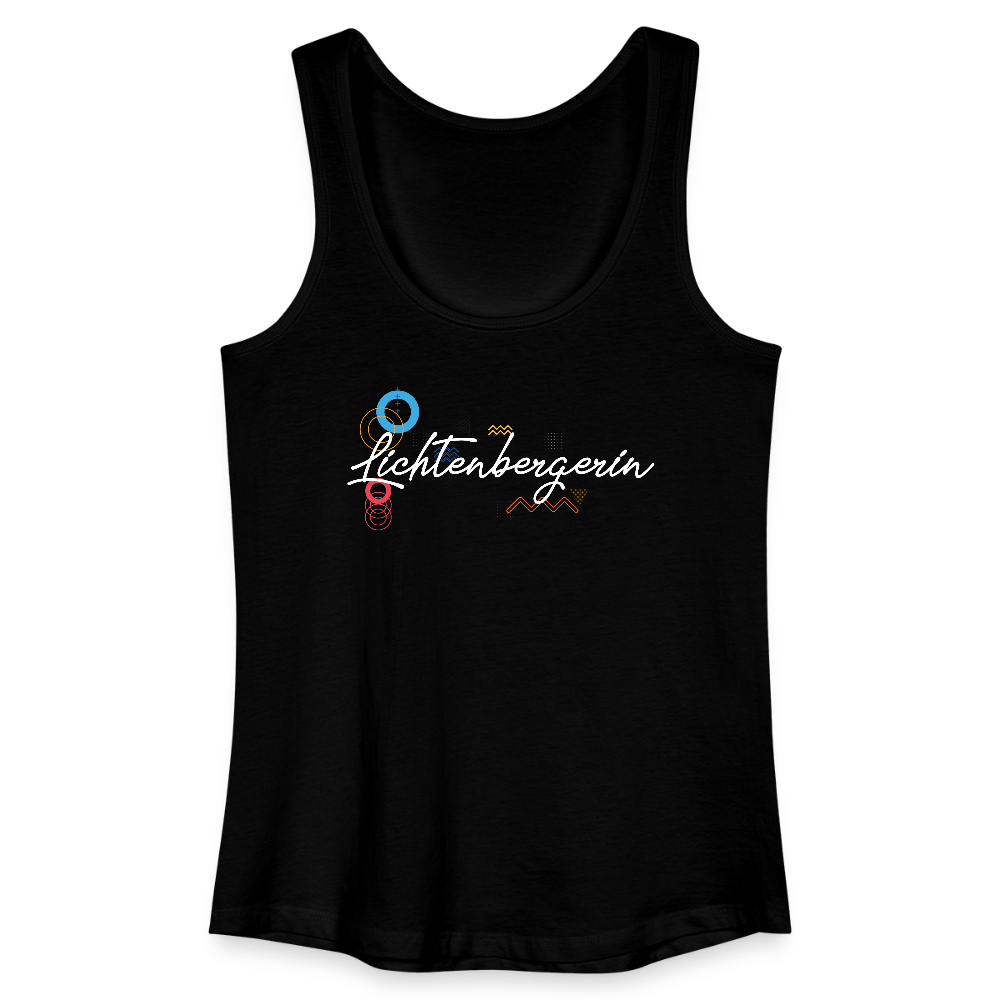 Lichtenbergerin - Federleichtes Bio Tank Top - Schwarz