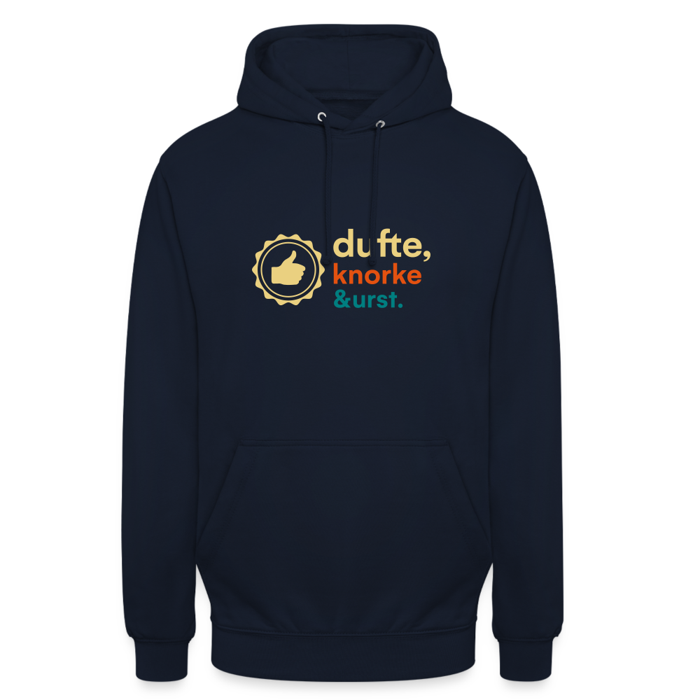 Dufte, Knorke, Urst - Unisex Hoodie - Navy
