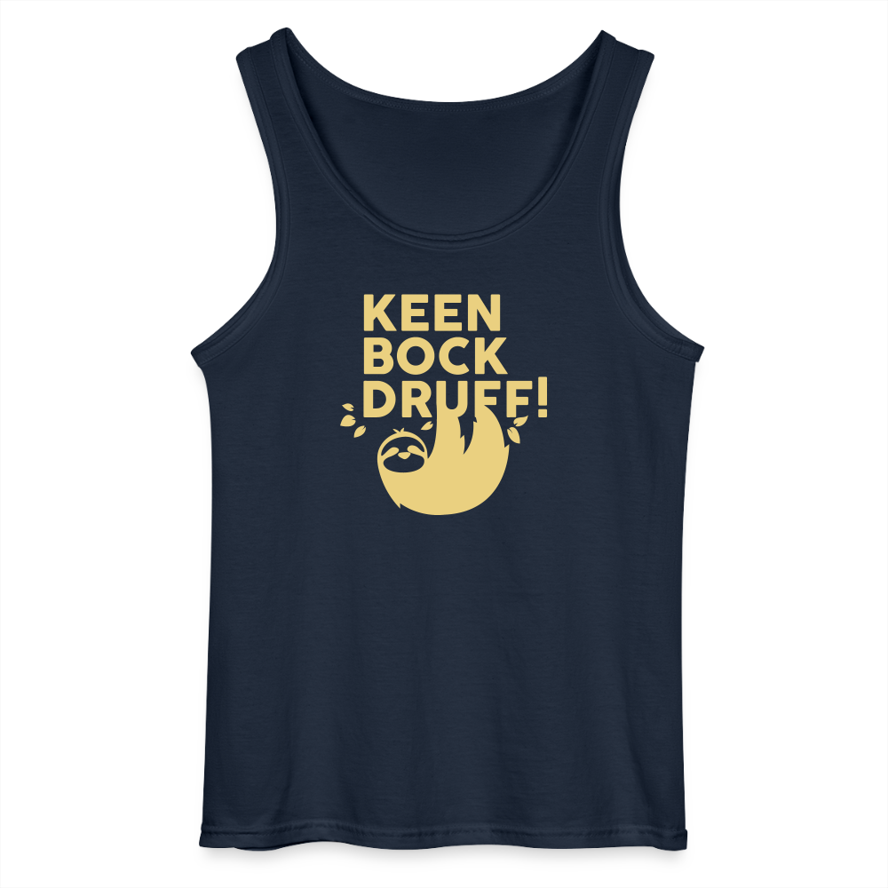 Keen Bock druff! - Männer Tank Top - Navy