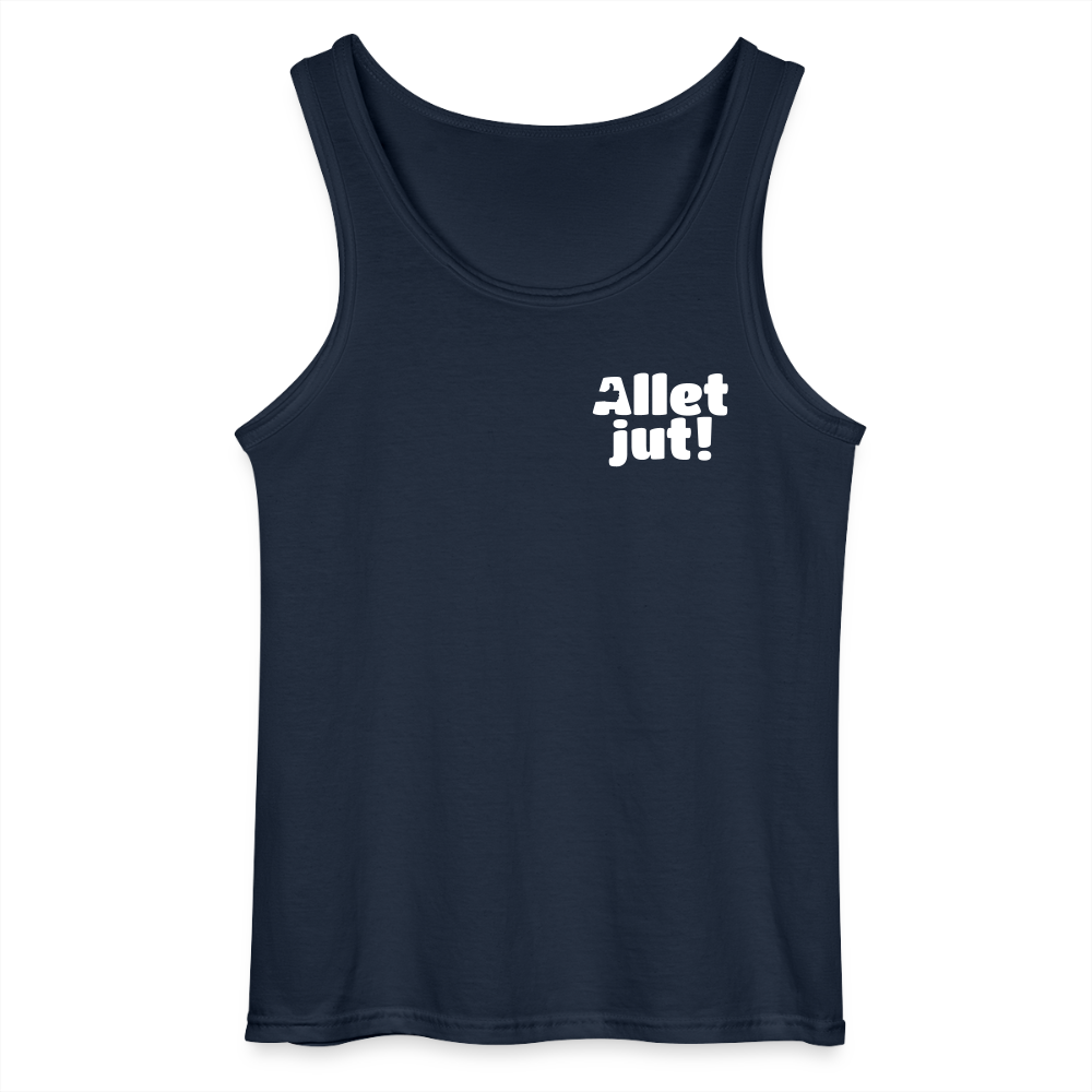 Allet Jut - Männer Tank Top - Navy