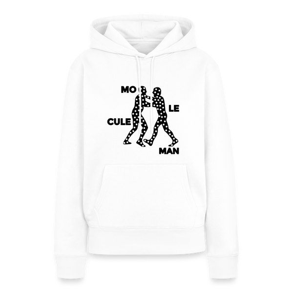 Mo le cule Man - Frauen Premium Hoodie - Weiß