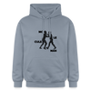 Mo le cule Man - Hoodie - Blau