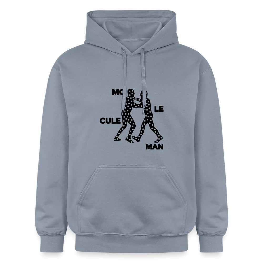 Mo le cule Man - Hoodie - Blau