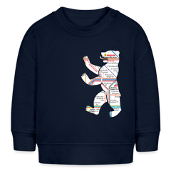 Bär im U-Bahnnetz - Baby Bio Pullover