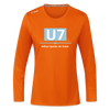 U7 - Frauen Sport Langarmshirt - Neonorange