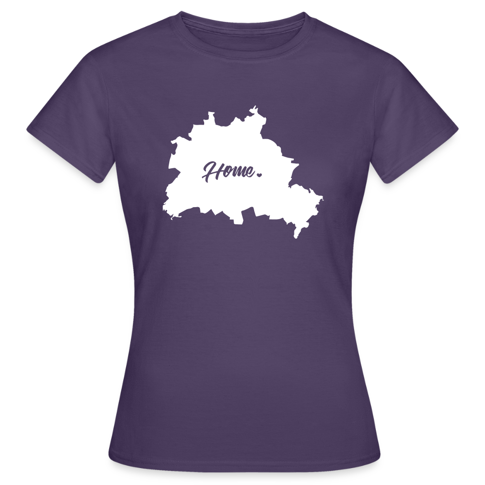 Heimat Berlin - Frauen Premium T-Shirt - Dunkellila