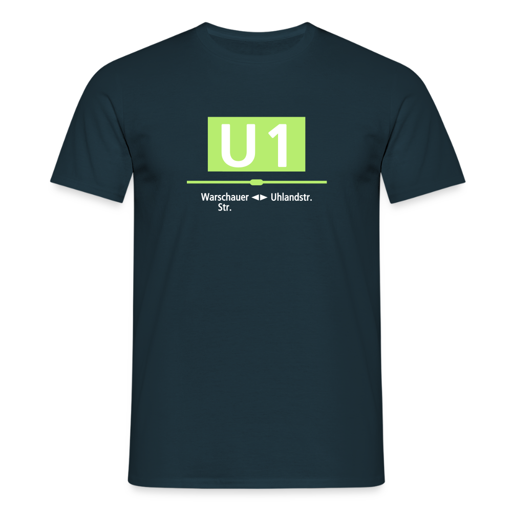 U1 - Männer Premium T-Shirt - Navy