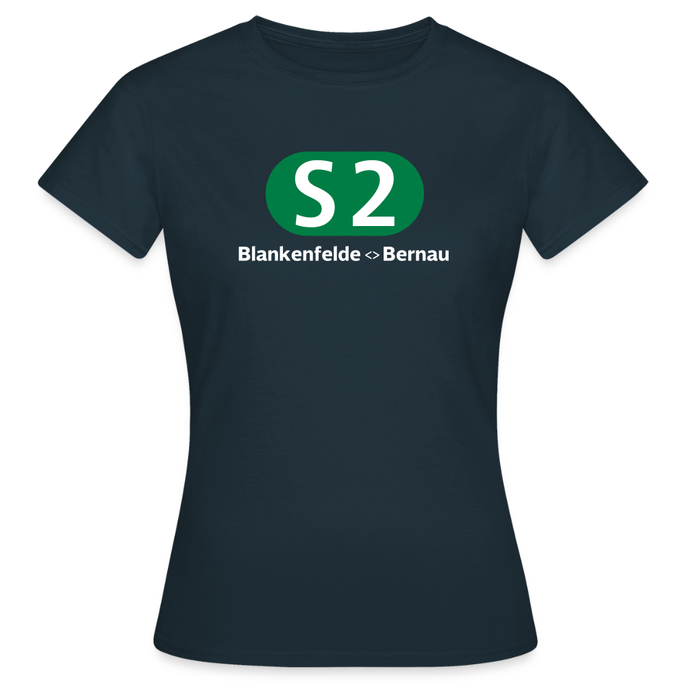 S2 - Frauen Premium T-Shirt - Navy