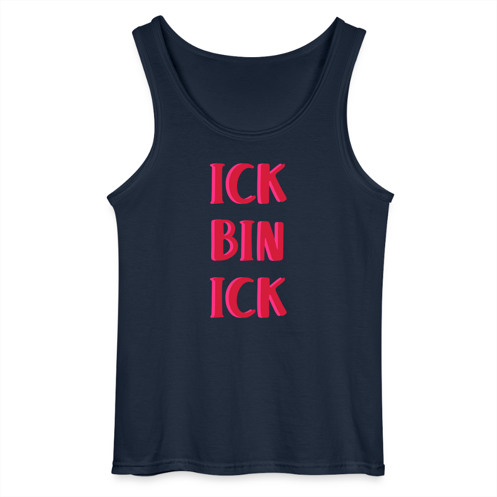 Ick bin Ick! - Männer Tank Top - Navy