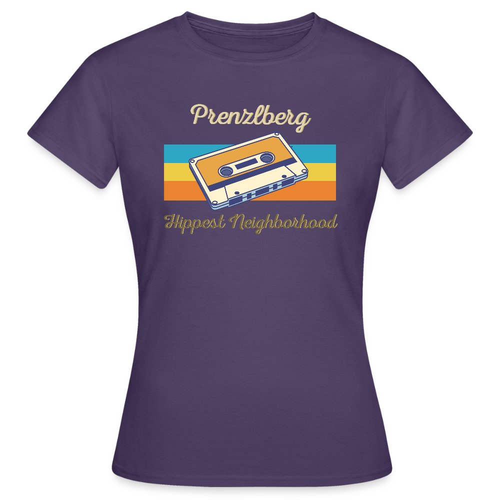PrenzlBerg Hippest Neighborhood - Frauen Premium T-Shirt - Dunkellila