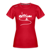 Aus der Stadt radeln - Frauen Sport-Shirt - Rot