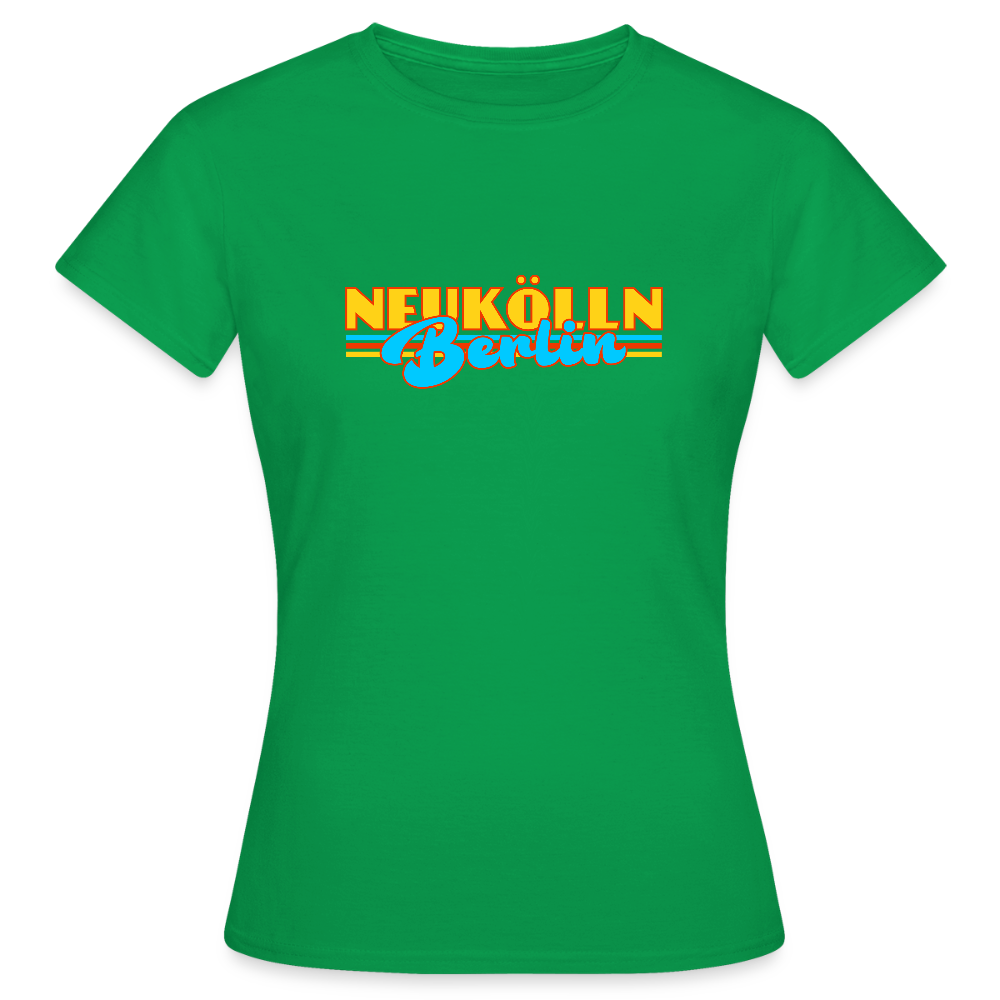 Neukölln Berlin Retro - Frauen Premium T-Shirt - Kelly Green