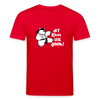 Dit kann ick ooch! - Unisex Bio T-Shirt - Rot