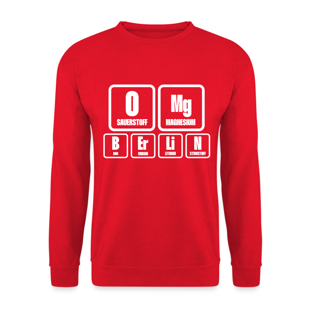 OMG Berlin - Unisex Pullover - Rot