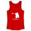 Flitzpiepe - Frauen Bio Tank Top - Rot