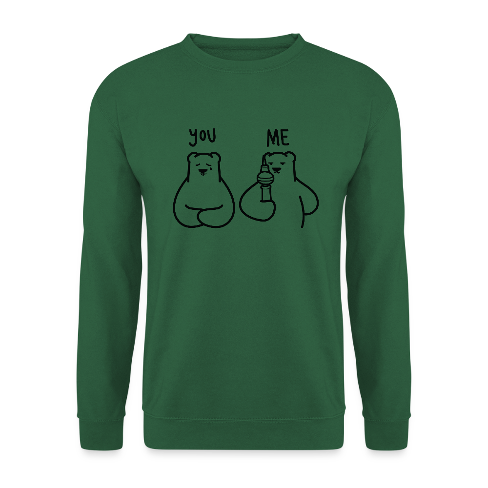 Lieber Berliner schwarz - Unisex Pullover - Grün