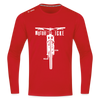 Motor icke - Männer Sport Langamshirt - Rot
