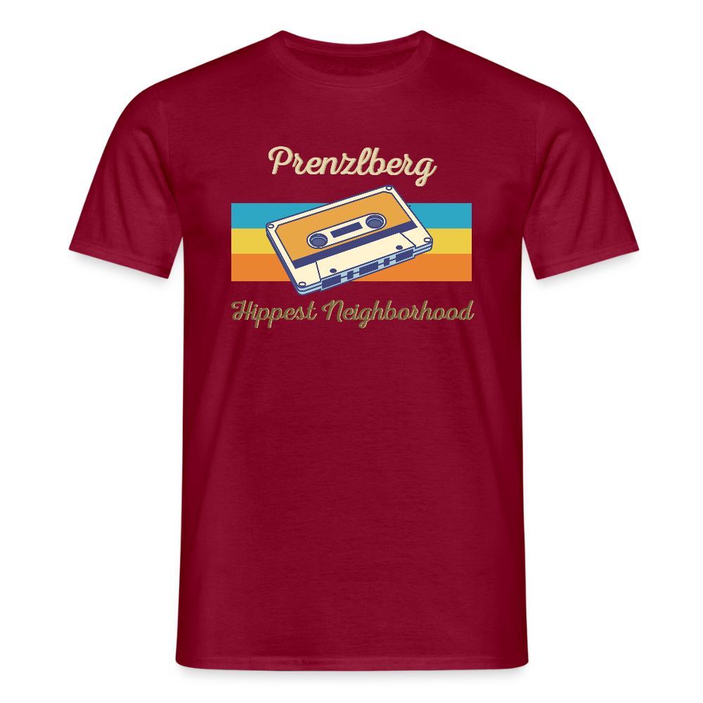PrenzlBerg Hippest Neighborhood - Männer Premium T-Shirt - Ziegelrot