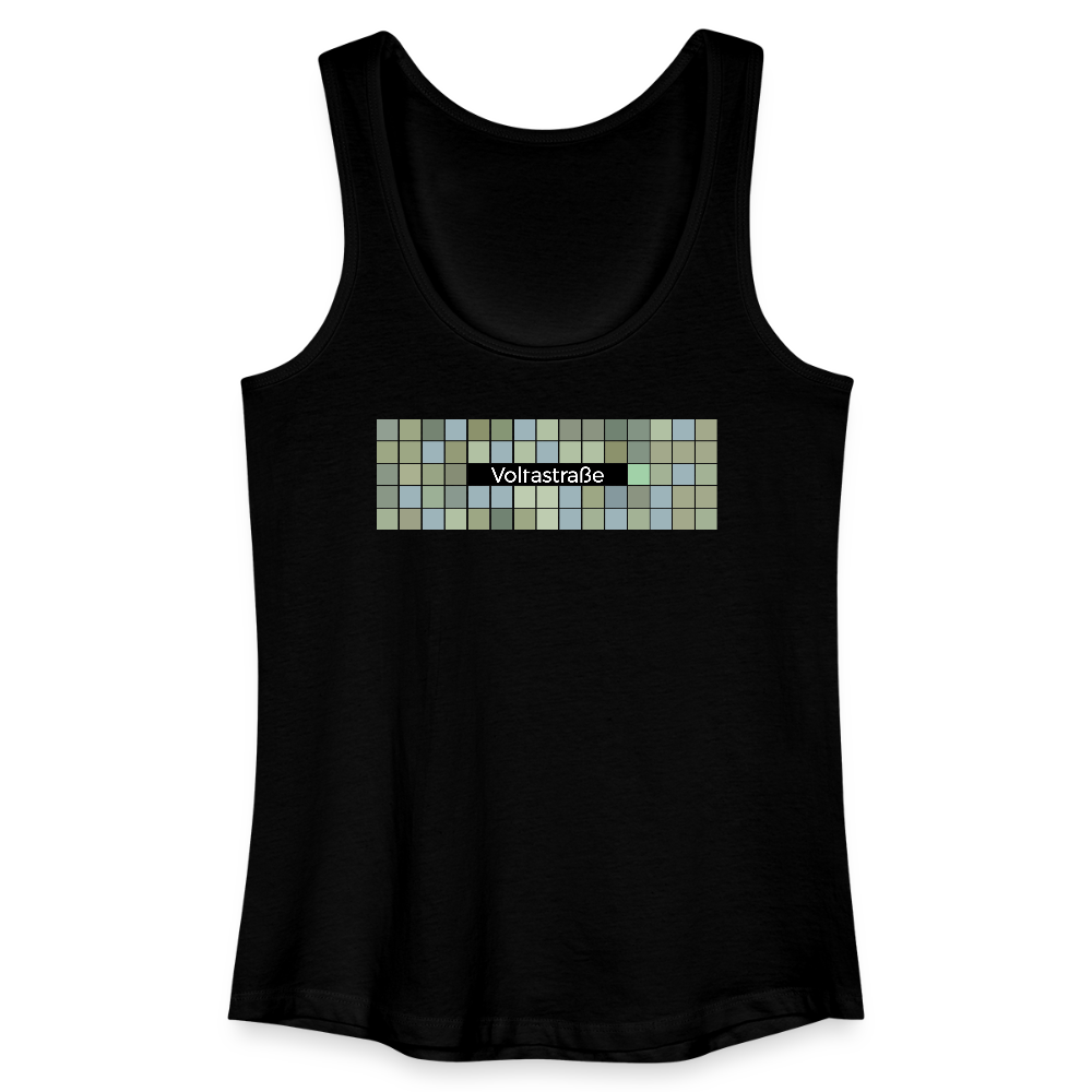 Voltastrasse - Frauen Bio Tank Top - Schwarz