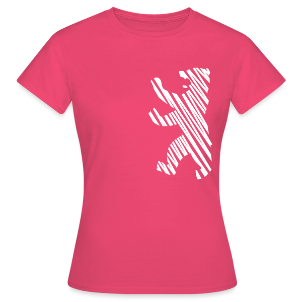 Berliner Bär im Netz - weiß - Frauen Premium T-Shirt - Azalea