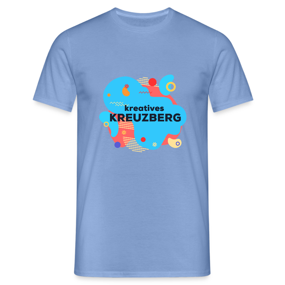 Kreatives Kreuzberg - Männer Premium T-Shirt - carolina blue