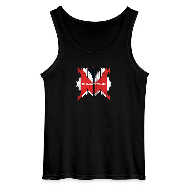 Mierendorffplatz - Männer Tank Top - Schwarz