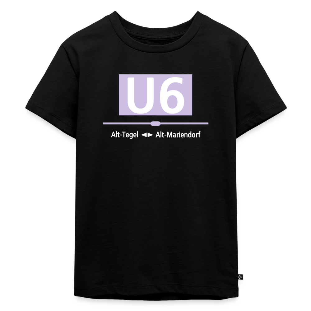 U6 - Kinder Premium T-Shirt - Schwarz