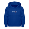 WATN? - Kinder Hoodie - Royalblau