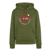 Liebe in der Luft! Berliner Luft! - Frauen Premium Hoodie - Khaki