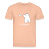 Flitzpiepe - Unisex Bio T-Shirt - Pfirsich