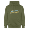 Mein Kiez, meine Regeln! - Hoodie - Militärgrün