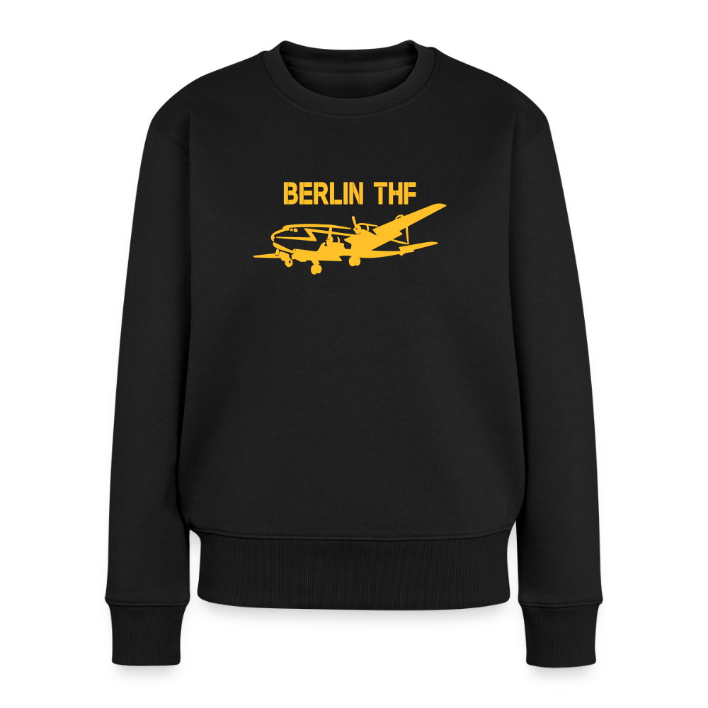 Berlin THF - Frauen Premium Pullover - Schwarz
