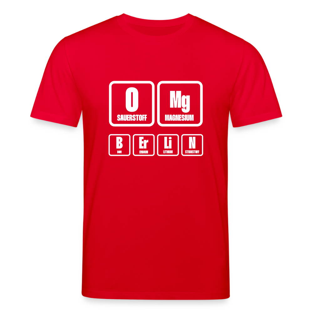 OMG Berlin - Unisex Bio T-Shirt - Rot
