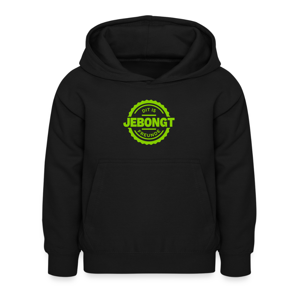 Jebongt Freunde - Kinder Hoodie - Schwarz