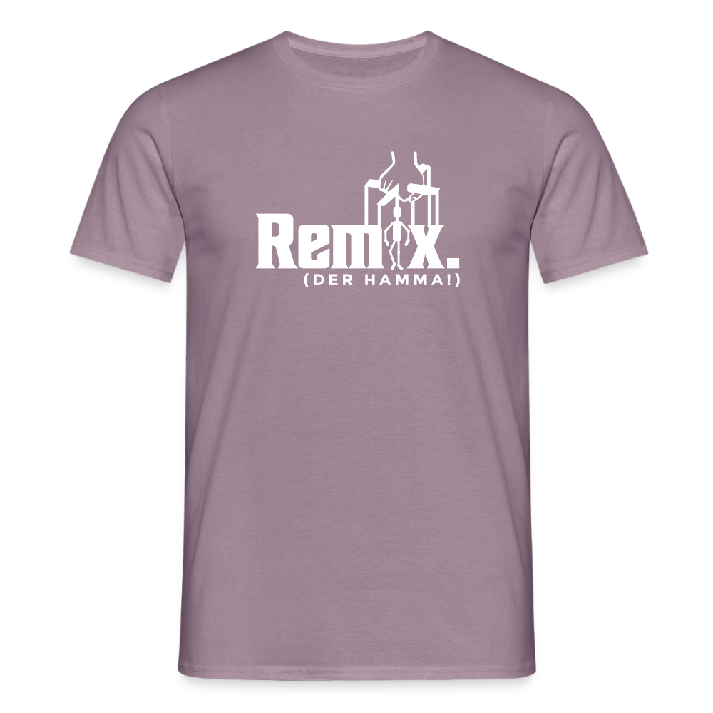 Remix. - Männer Premium T-Shirt - Lilagrau