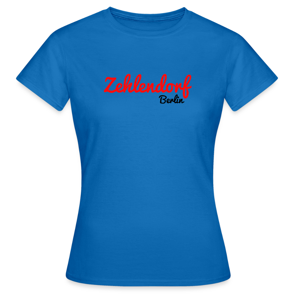 Zehlendorf Berlin - Frauen Premium T-Shirt - Royalblau