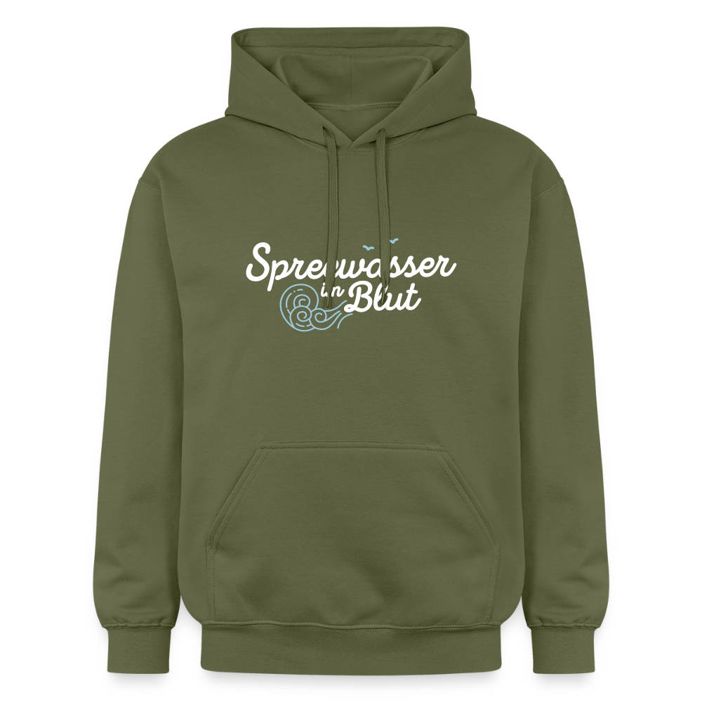 Spreewasser im Blut - Hoodie - Militärgrün