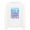 Lichtenberg Planet Earth - Kinder Langarmshirt - Weiß