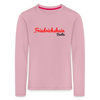 Friedrichshain Berlin - Kinder Langarmshirt - Hellrosa